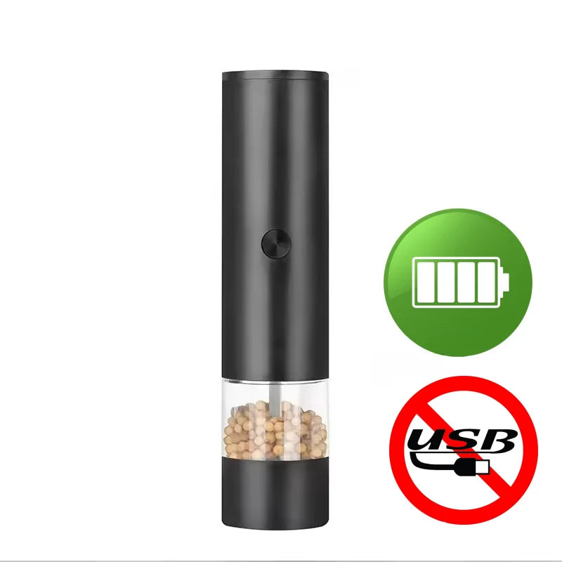 USB Rechargeable Electric Salt & Pepper Grinder USB充電式 電動ソルト&ペッパーミル