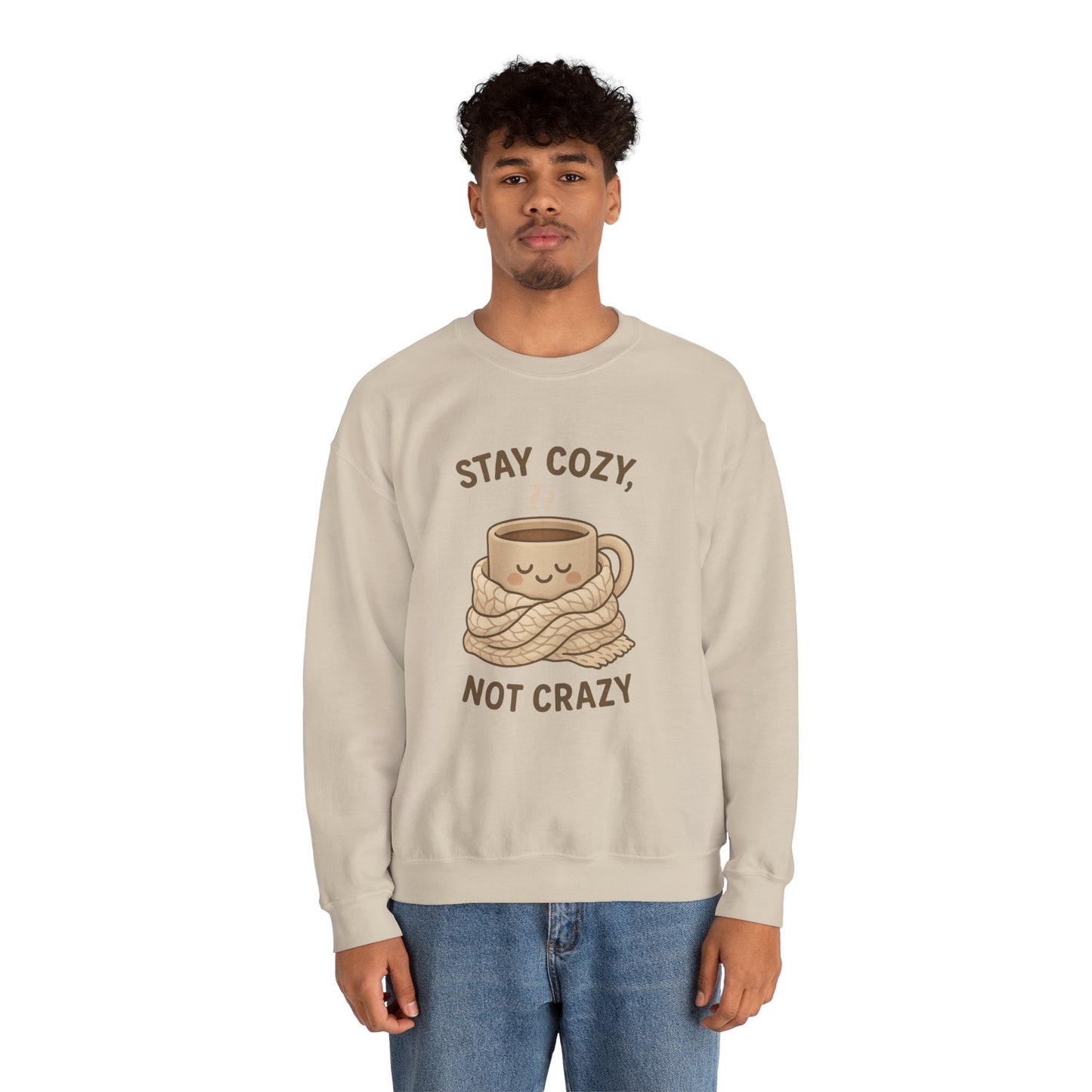 Stay Cozy Not Crazy Sweatshirt