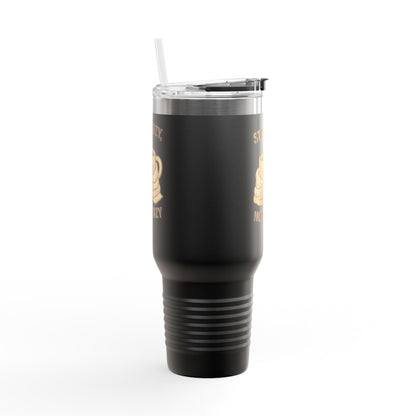 Stay Cozy Not Crazy Sipper/Tumbler – 40oz