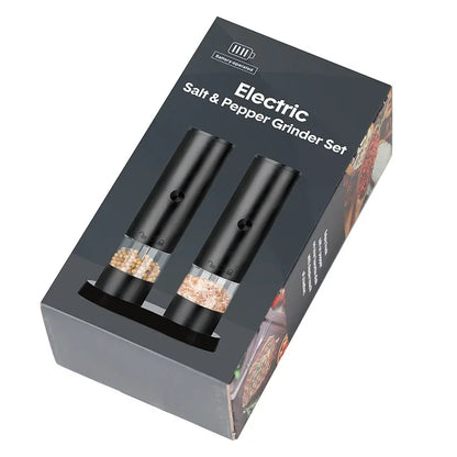 USB Rechargeable Electric Salt & Pepper Grinder USB充電式 電動ソルト＆ペッパーミル