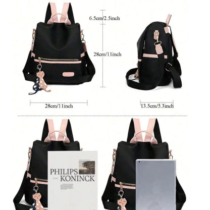 Lightweight Women’s Anti-Theft Oxford Backpack – Travel, Daily Use & Fashion Carry Bag