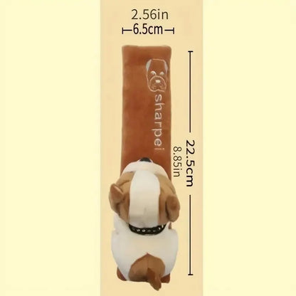 PU Leather Car Seat Belt Shoulder Pad – Universal Comfort Cushion