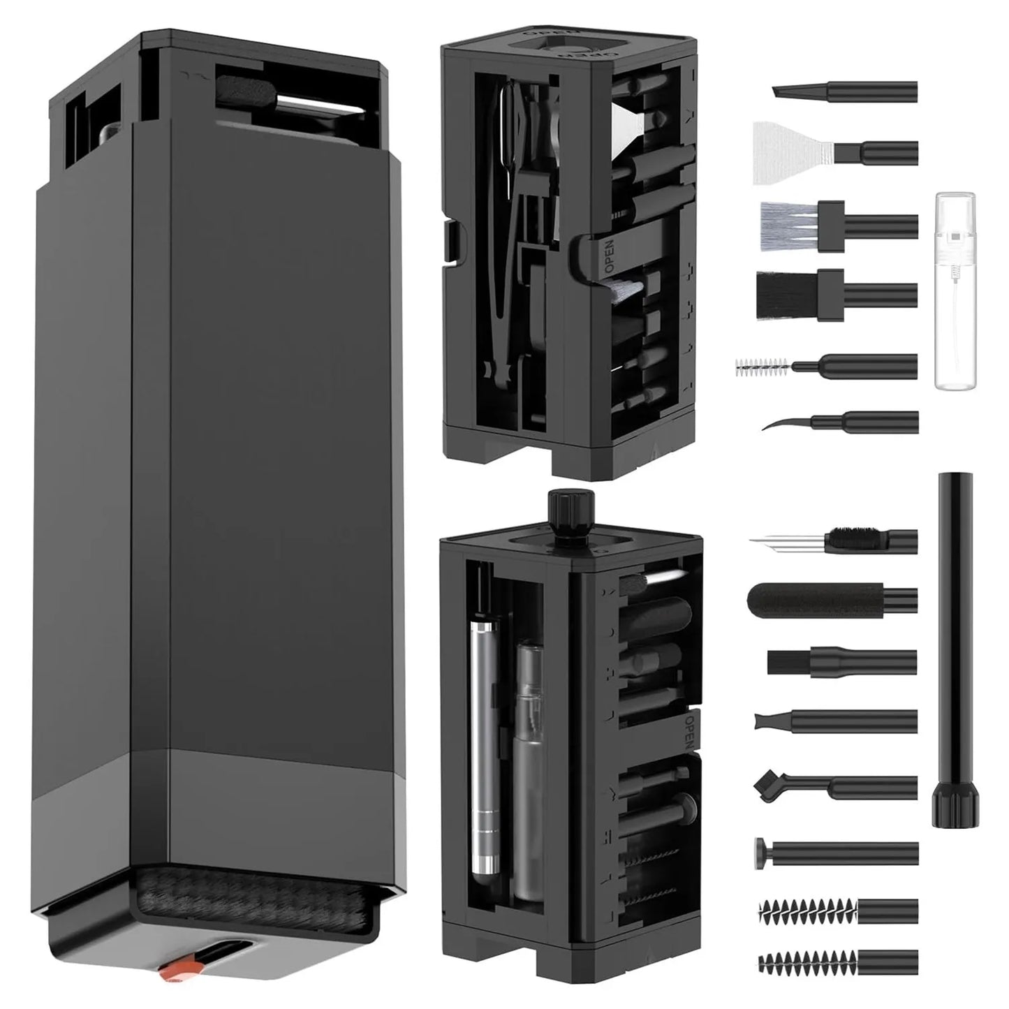 20/32-in-1 Precision Deep Cleaning Kit for Phone Ports, AirPods, Keyboard & Keycaps