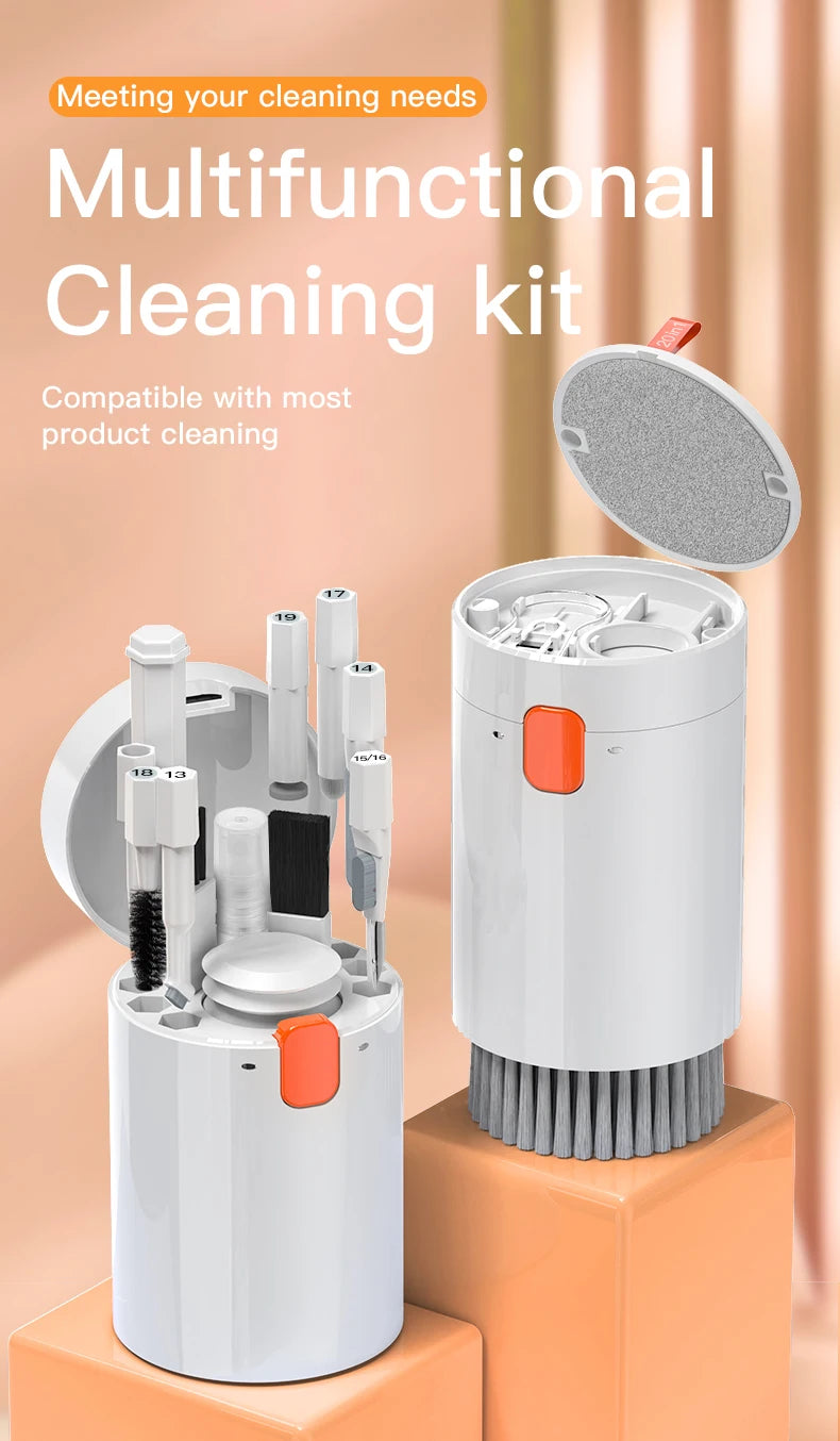 20/32-in-1 Precision Deep Cleaning Kit for Phone Ports, AirPods, Keyboard & Keycaps