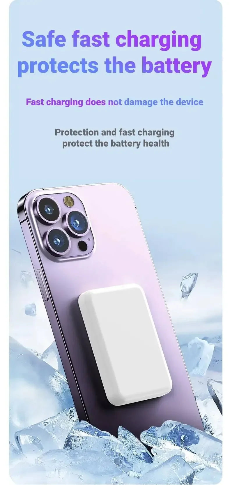 Xiaomi 500000mAh Magnetic Wireless Power Bank PD 20W Fast Charger Portable External Battery Pack For iPhone Samsung Huawei 2025