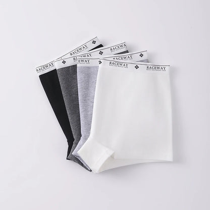 Women’s Plus Size Seamless Safety Shorts – Breathable Anti-Bacterial Summer Underwear