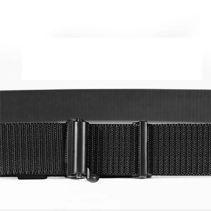 Men’s Nylon Canvas Belt – Breathable Automatic Buckle Outdoor Sports and Casual Jeans Belt