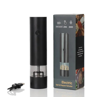 USB Rechargeable Electric Salt & Pepper Grinder USB充電式 電動ソルト＆ペッパーミル