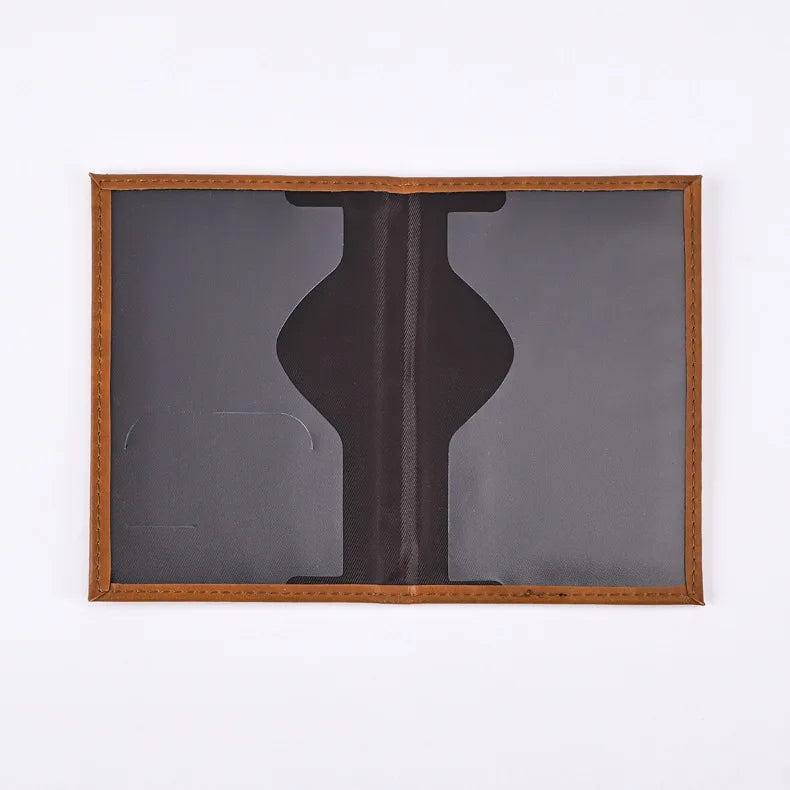 Colorful PU Passport Holder – Travel Passport Cover with Card Slots & Ticket Storage