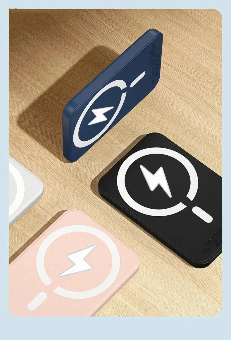 Xiaomi 500000mAh Magnetic Wireless Power Bank PD 20W Fast Charger Portable External Battery Pack For iPhone Samsung Huawei 2025