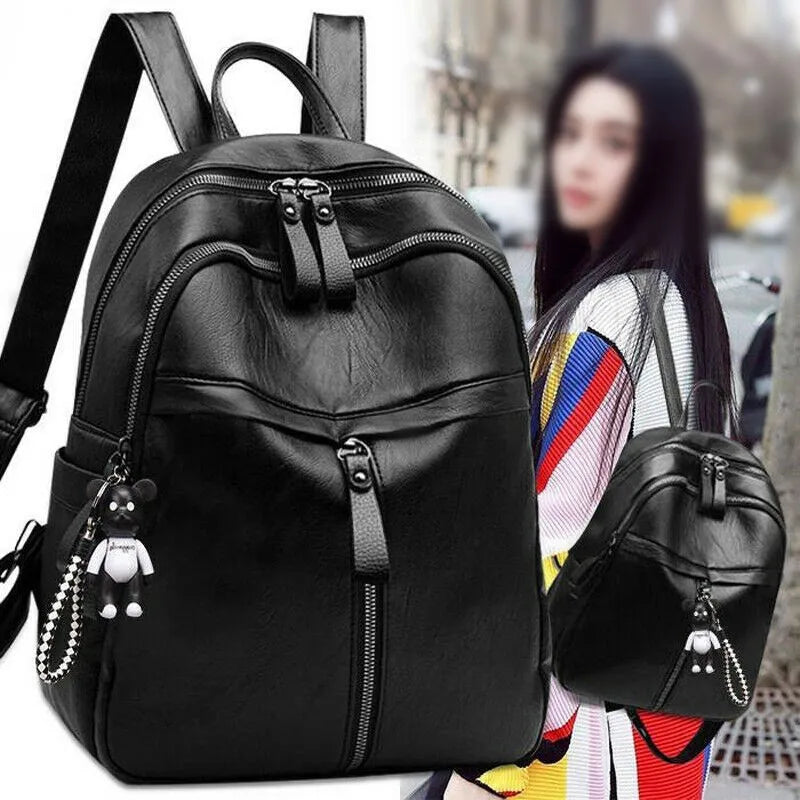 MetroSoft Black Backpack