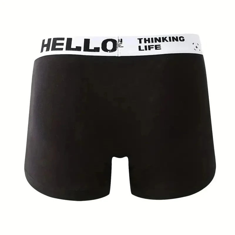 5Pcs Mens Underwear Male Boxers Sexy Underpants Comfortable Breathable Underwear Boxer shorts Men