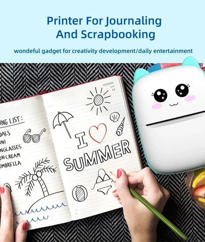 Mini Cat Printer – Wireless Bluetooth Photo Printing