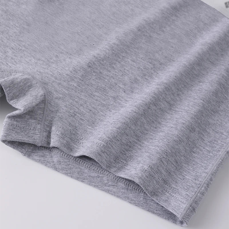 Women’s Plus Size Seamless Safety Shorts – Breathable Anti-Bacterial Summer Underwear