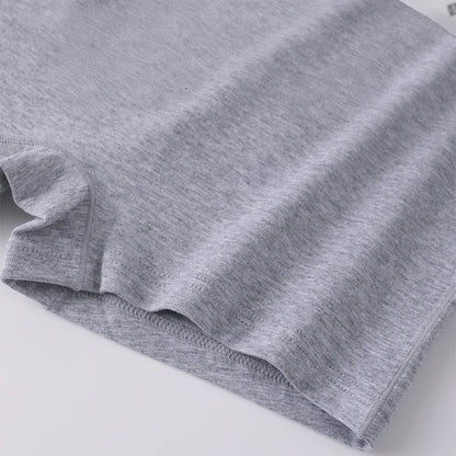 Women’s Plus Size Seamless Safety Shorts – Breathable Anti-Bacterial Summer Underwear