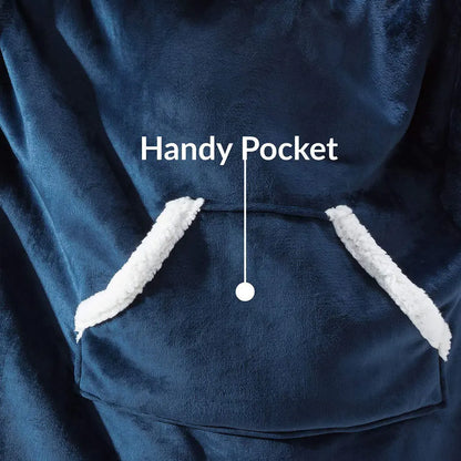 ウォームハグフーディーブランケット – 超柔らかで快適 メンズ＆レディース