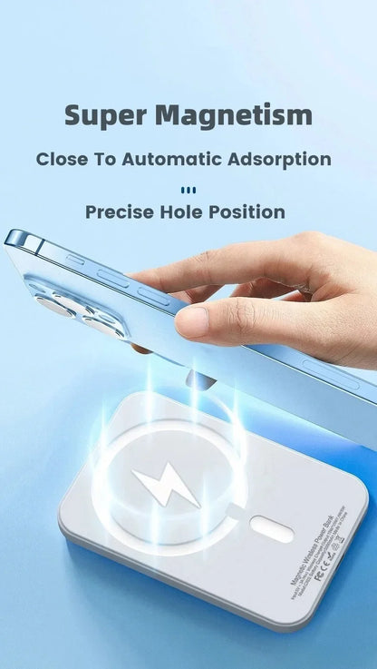 Xiaomi 500000mAh Magnetic Wireless Power Bank PD 20W Fast Charger Portable External Battery Pack For iPhone Samsung Huawei 2025