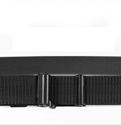 Men’s Nylon Canvas Belt – Breathable Automatic Buckle Outdoor Sports and Casual Jeans Belt